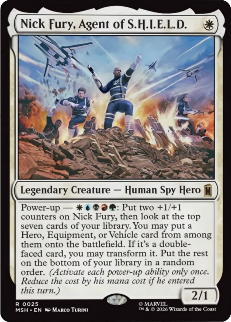 Nick Fury, Agent of S.H.I.E.L.D.  (MSH)