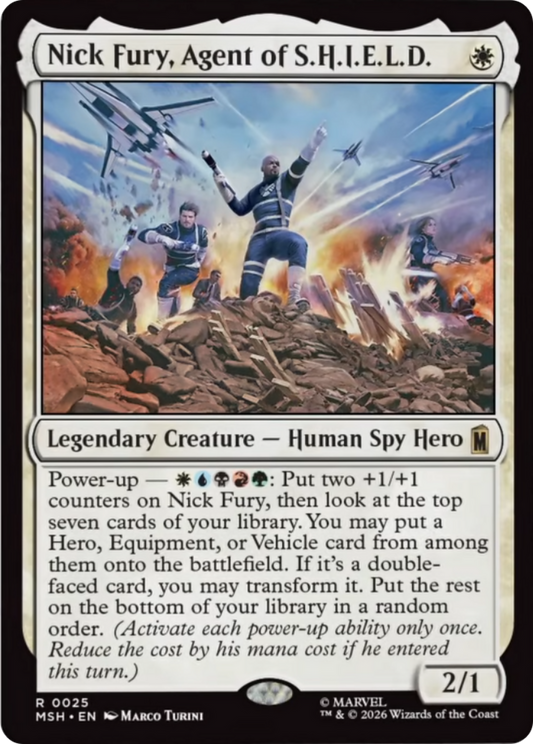 Nick Fury, Agent of S.H.I.E.L.D.  (MSH)