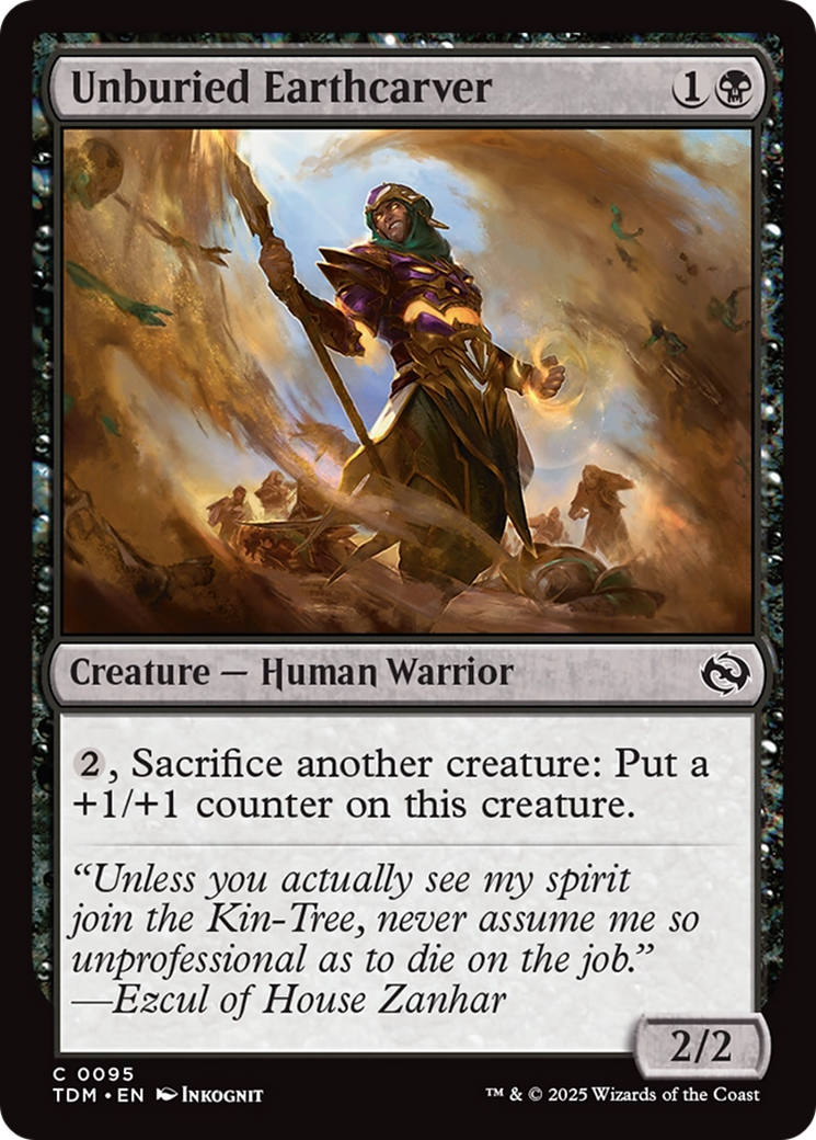 Unburied Earthcarver - Foil