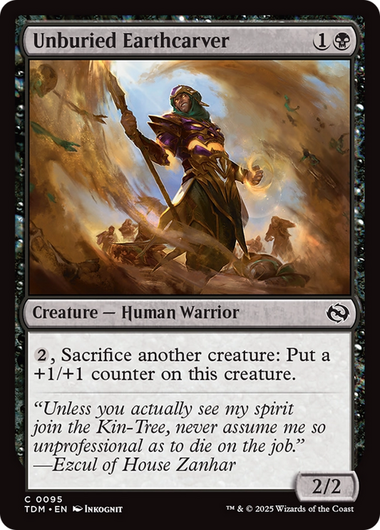 Unburied Earthcarver - Foil