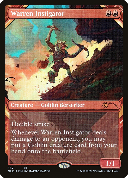 Warren Instigator (157) (Showcase) - Foil