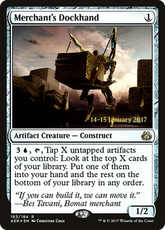 Merchant's Dockhand (163) (Prerelease) - Foil
