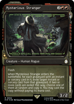 Mysterious Stranger (0862) (Showcase) - Surge Foil