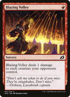 Blazing Volley - Foil