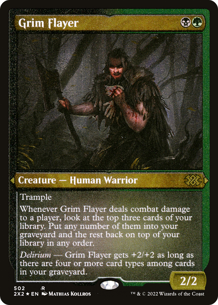 Grim Flayer - Foil Etched
