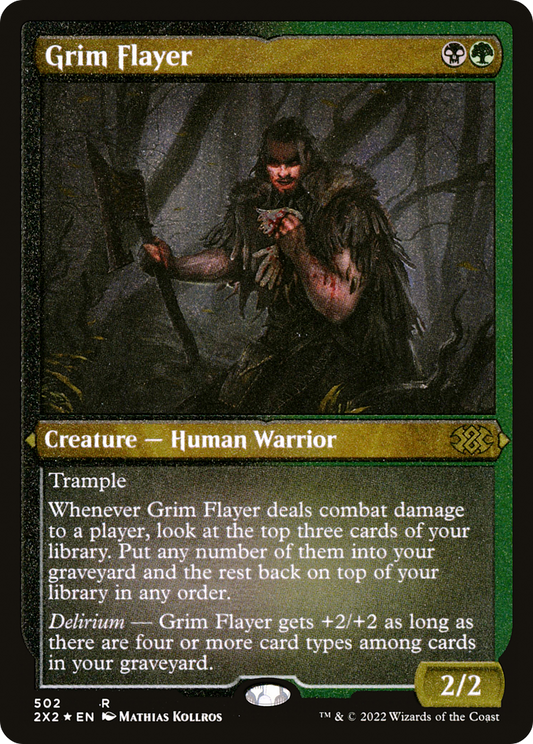Grim Flayer - Foil Etched