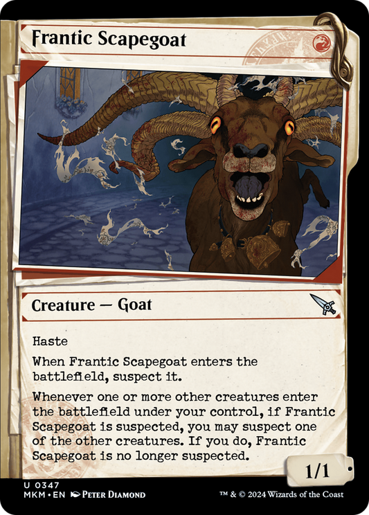 Frantic Scapegoat (0347) (Showcase)
