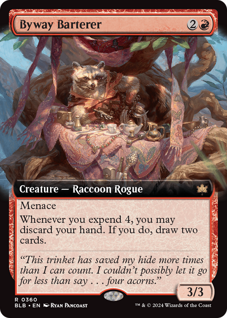 Byway Barterer (0360) (Extended Art) - Foil