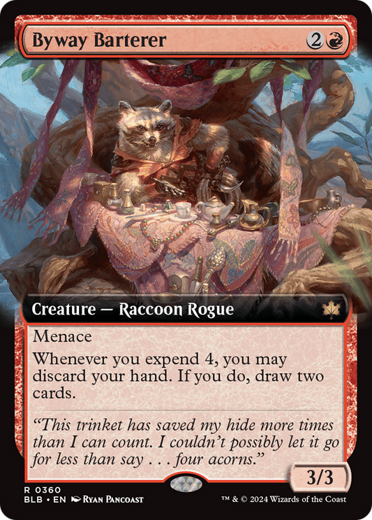 Byway Barterer (0360) (Extended Art) - Foil