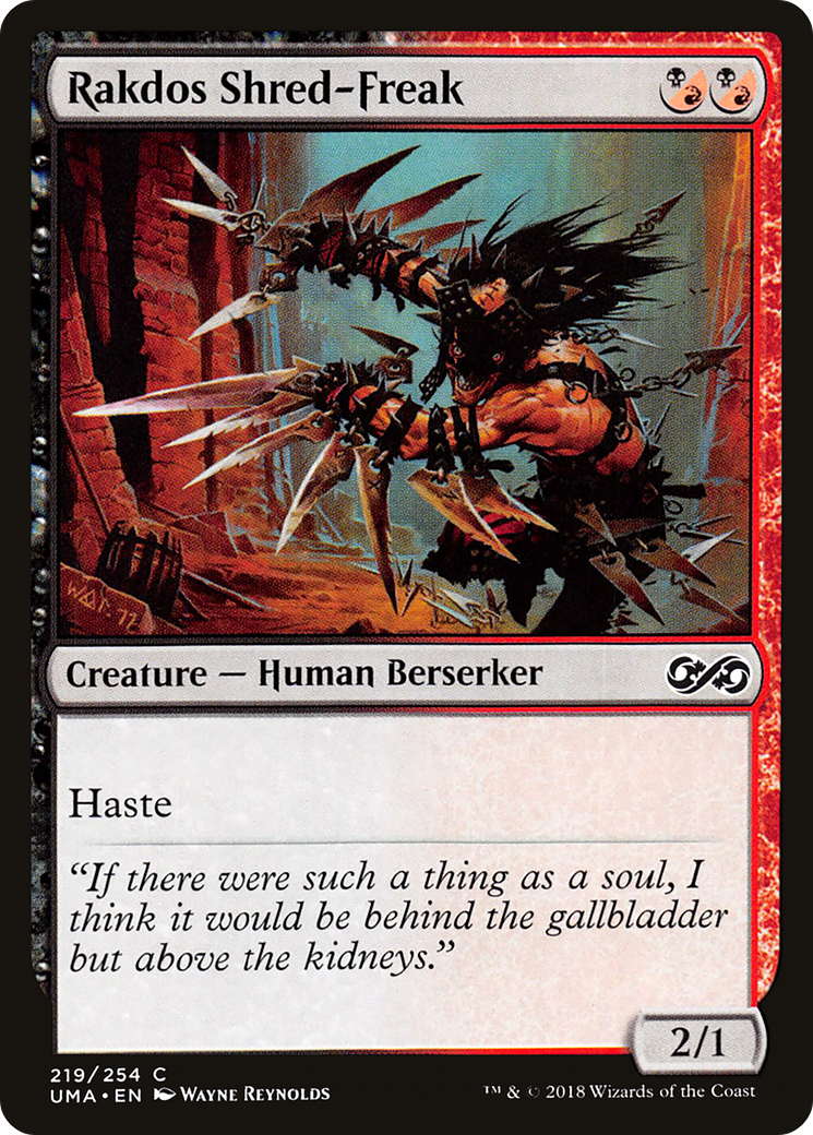 Rakdos Shred-Freak - Foil