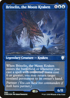 Brinelin, the Moon Kraken - Foil Etched