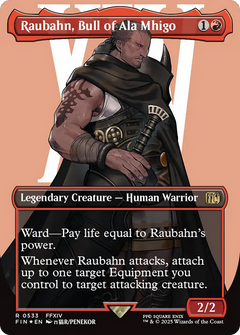 Raubahn, Bull of Ala Mhigo (0533) (Borderless) - Surge Foil