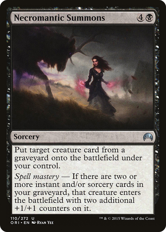 Necromantic Summons - Foil