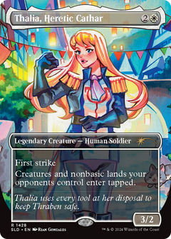 Thalia, Heretic Cathar (1428) (Borderless) - Foil
