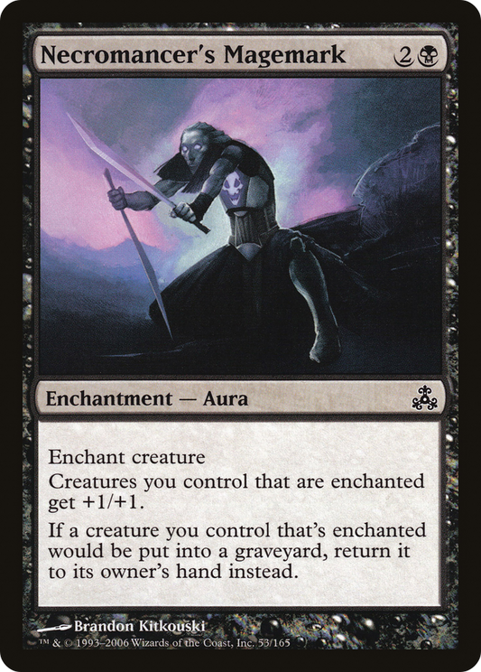 Necromancer's Magemark - Foil