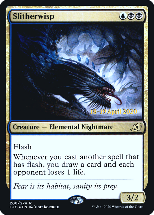 Slitherwisp (208) (Prerelease) - Foil