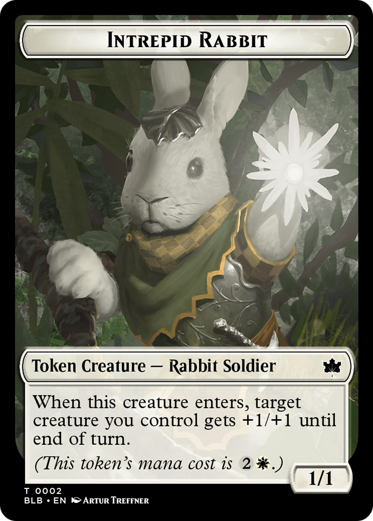 Intrepid Rabbit Token (0002)