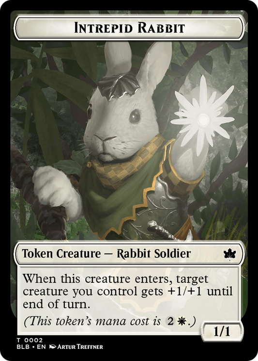 Intrepid Rabbit Token (0002)
