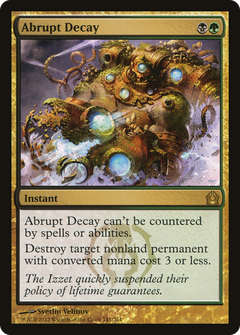 Abrupt Decay - Foil