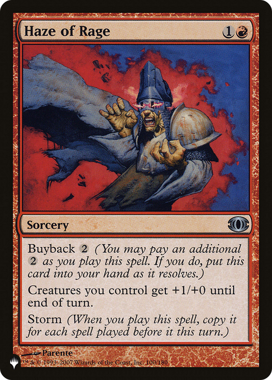 Haze of Rage (FUT-0100) (PLST)