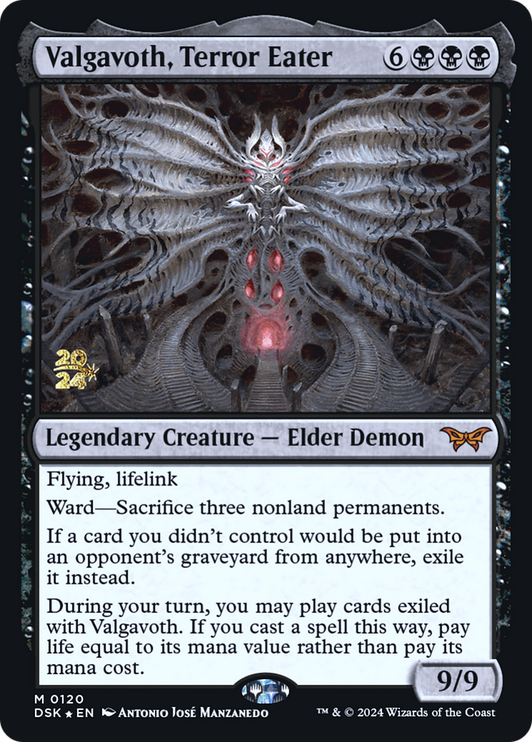 Valgavoth, Terror Eater (0120) (Prerelease) - Foil