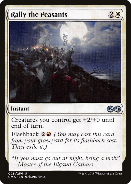 Rally the Peasants - Foil