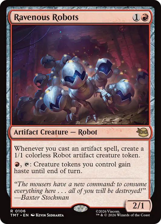Ravenous Robots (TMT) - Foil