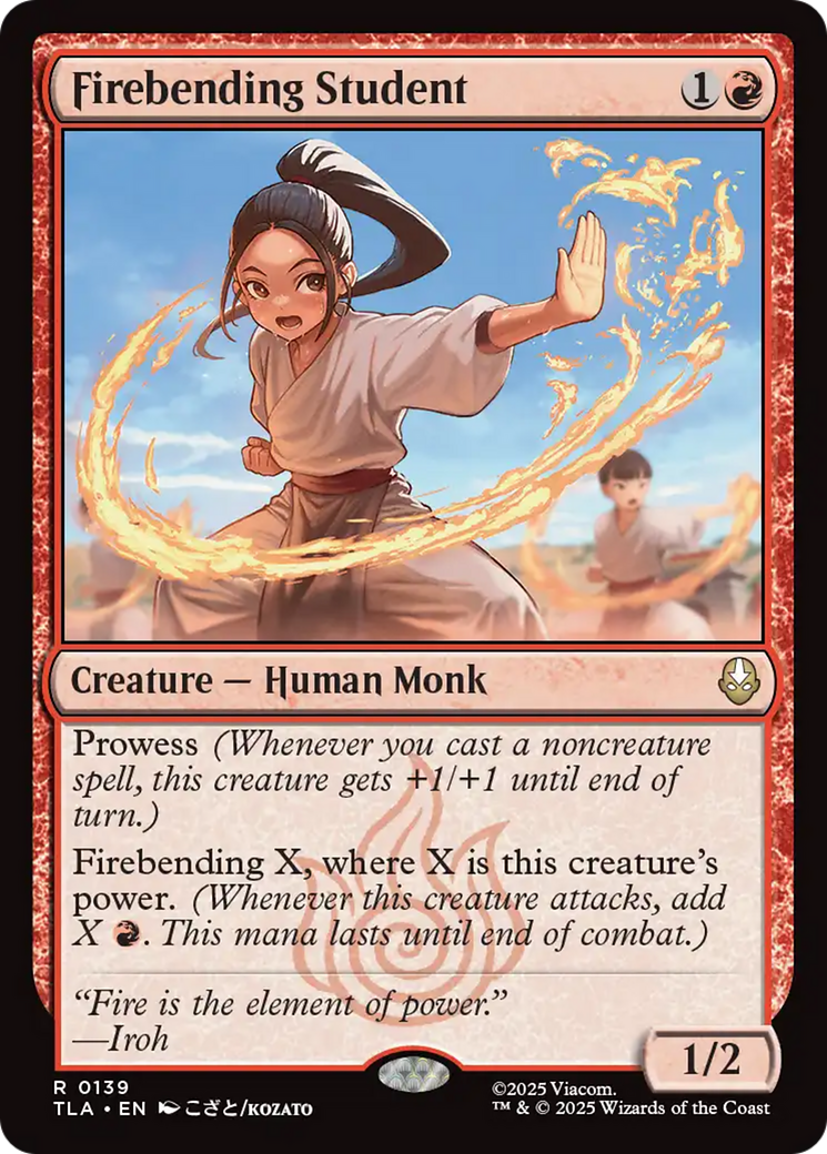 Firebending Student - Foil tla