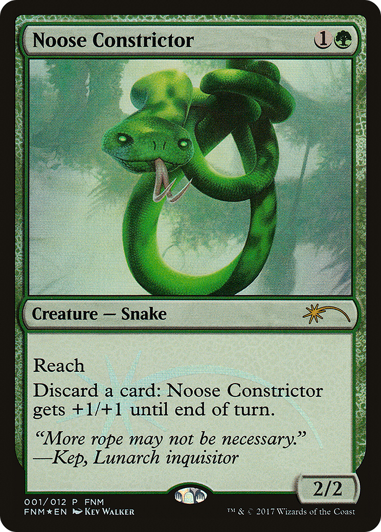 Noose Constrictor (001) (FNM) - Foil