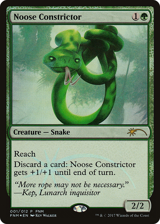 Noose Constrictor (001) (FNM) - Foil