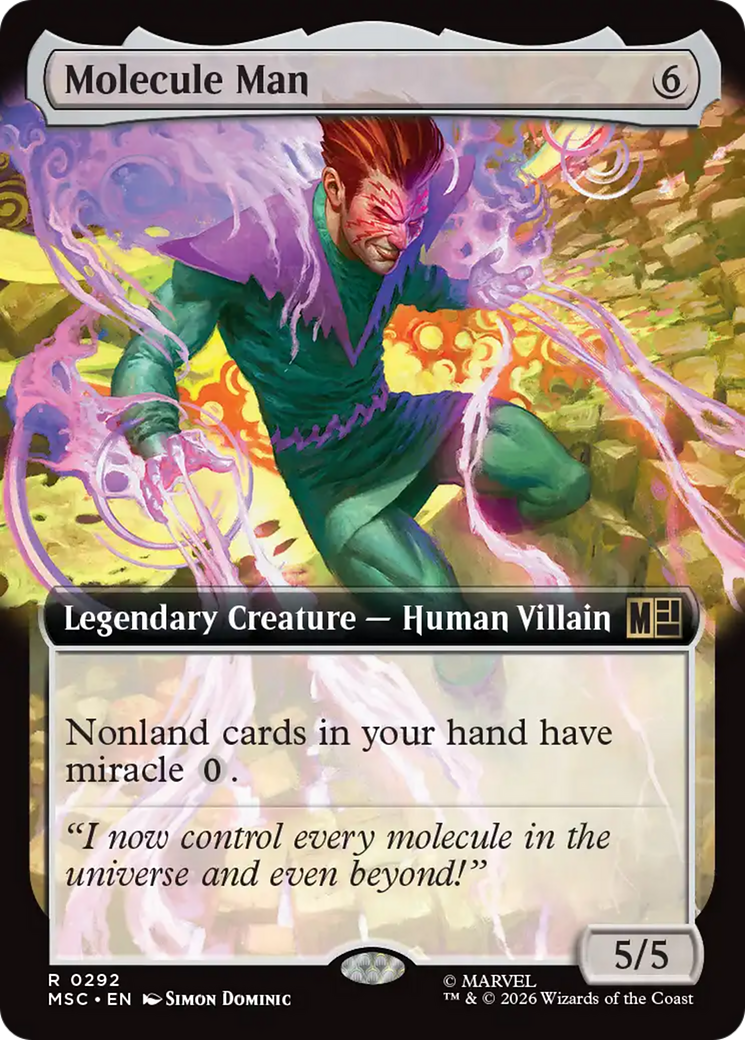 Molecule Man (0292) (Extended Art) (MSC)