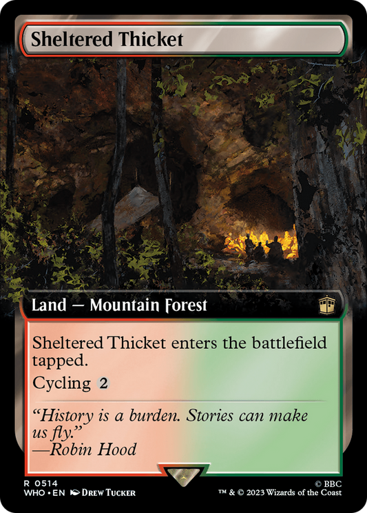 Sheltered Thicket (0514) (Extended Art)
