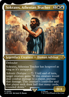 Sokrates, Athenian Teacher (0250) - Foil Etched