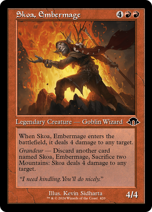 Skoa, Embermage (0420) (Retro Frame)