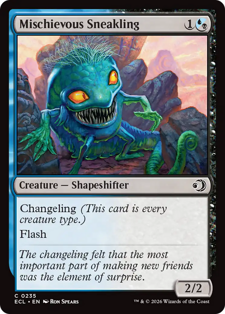 Mischievous Sneakling (0235) (ECL) - Foil