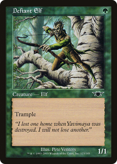 Defiant Elf - Foil