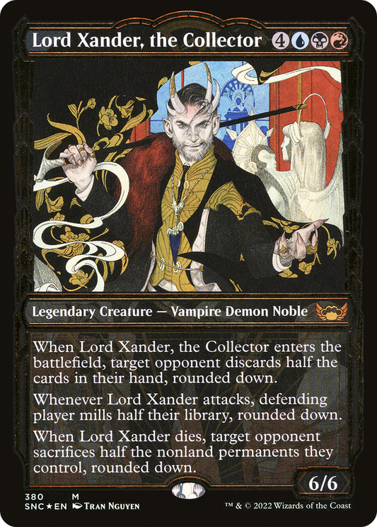 Lord Xander, the Collector (380) (Showcase) - Gilded Foil