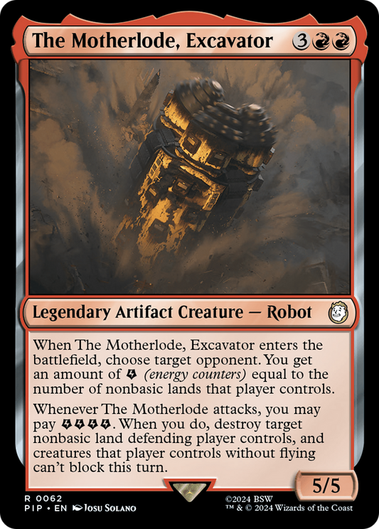 The Motherlode, Excavator