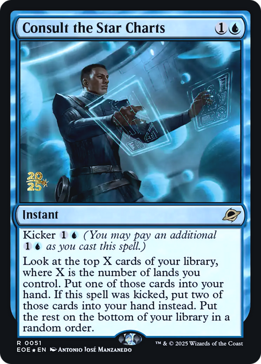 Consult the Star Charts (0051) (Prerelease) - Foil