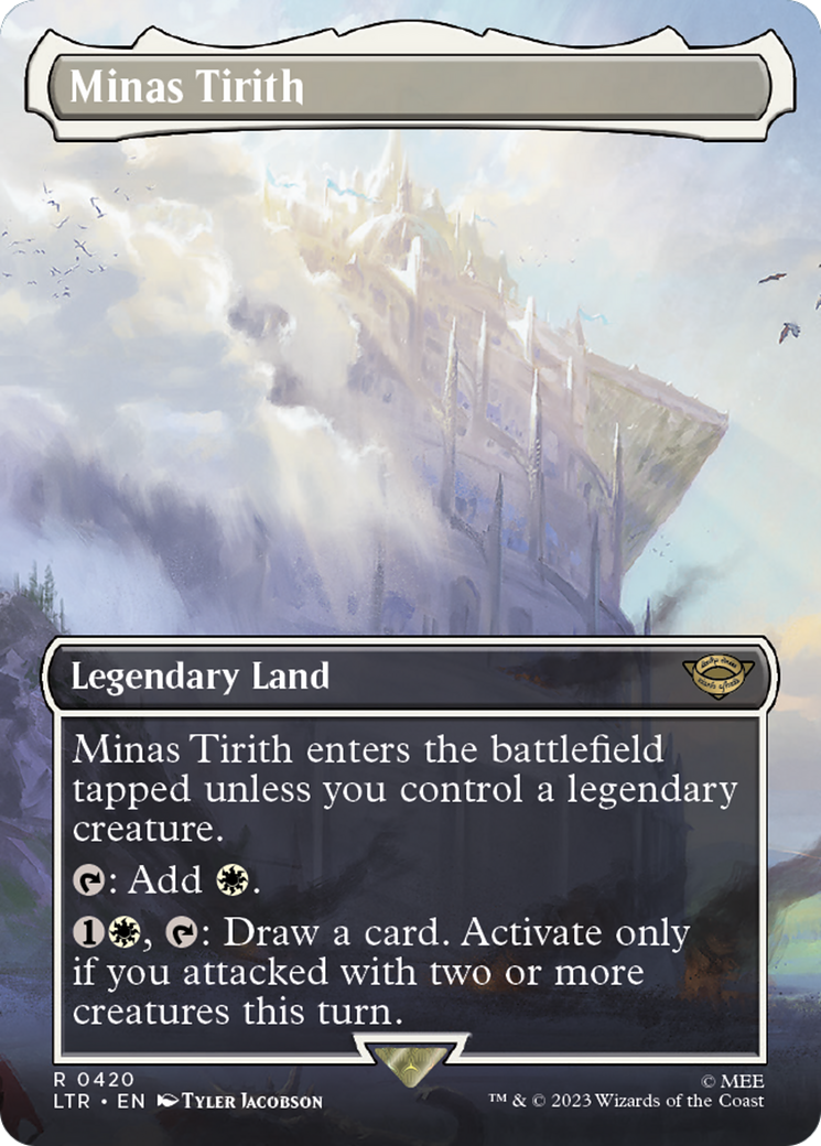 Minas Tirith (0420) (Borderless) - Foil