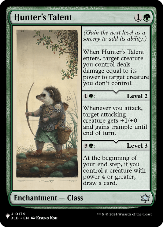 Hunter's Talent (BLB-0179) (PLST)