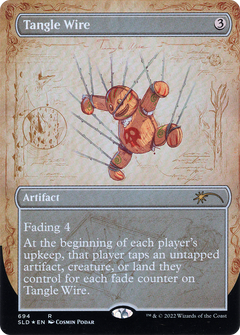 Tangle Wire (694) (Borderless) - Foil