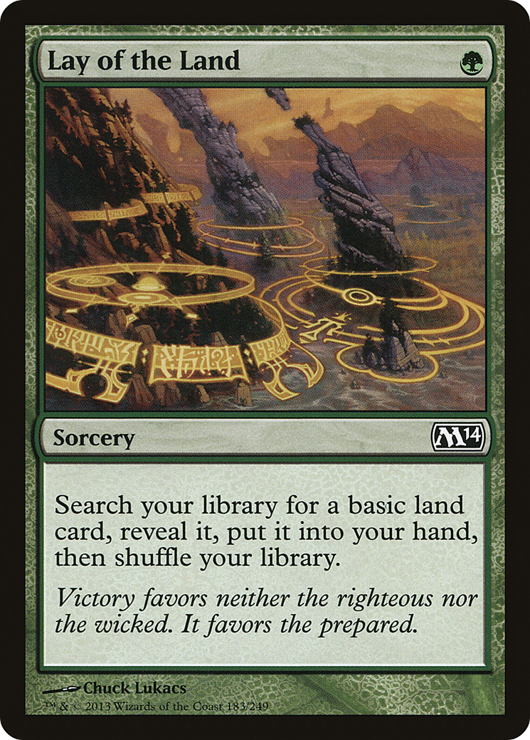 Lay of the Land - Foil