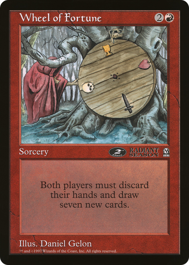 Wheel of Fortune (2nd Place) (Oversized) (Arena League Promo)
