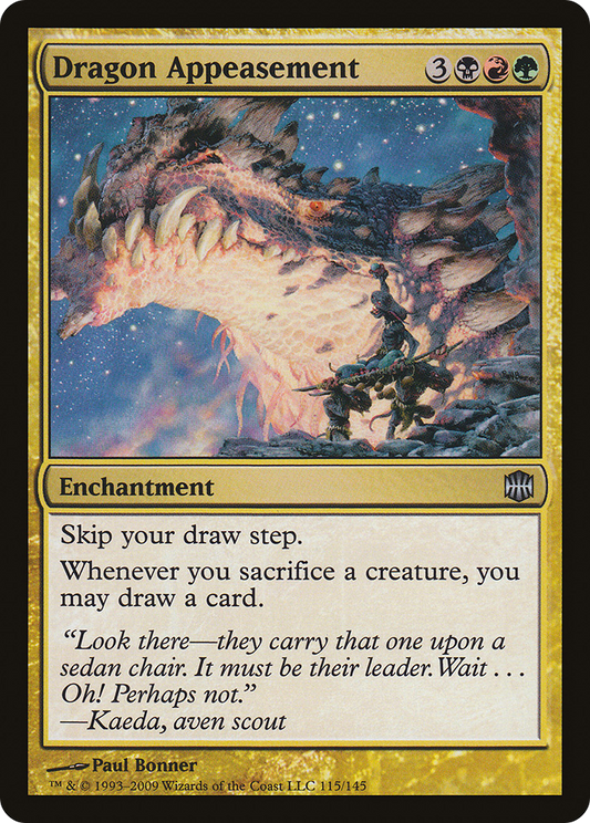 Dragon Appeasement - Foil