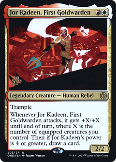 Jor Kadeen, First Goldwarden (203) (Prerelease) - Foil