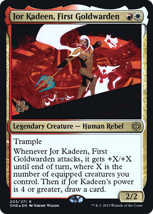 Jor Kadeen, First Goldwarden (203) (Prerelease) - Foil
