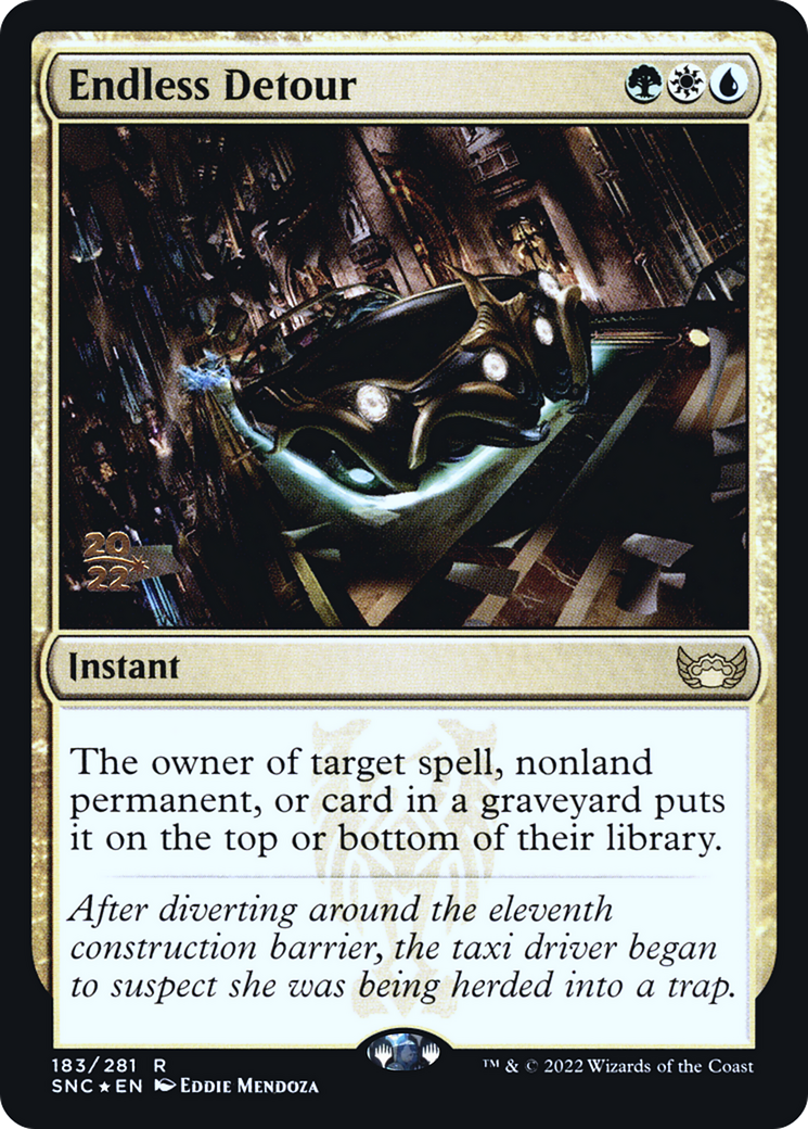 Endless Detour (183) (Prerelease) (PSNC) - Foil
