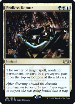 Endless Detour (183) (Prerelease) (PSNC) - Foil