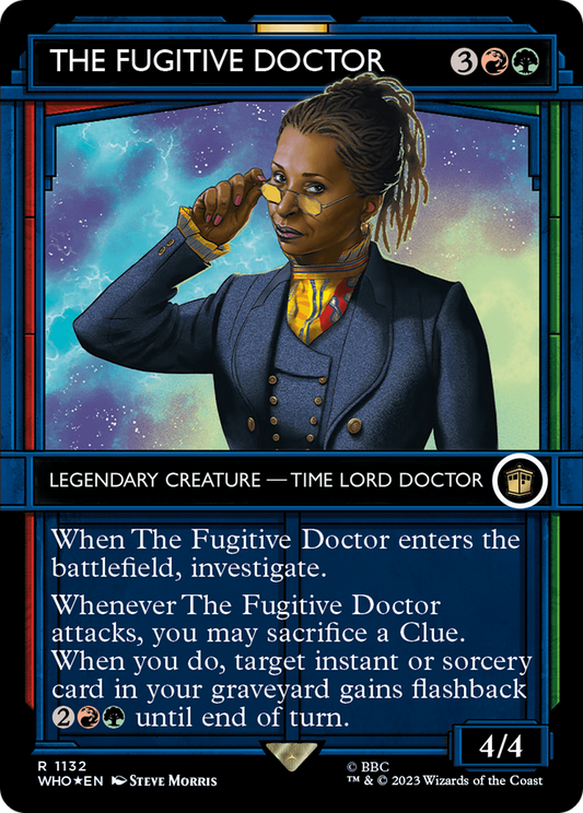 The Fugitive Doctor (1132) (Showcase) - Surge Foil